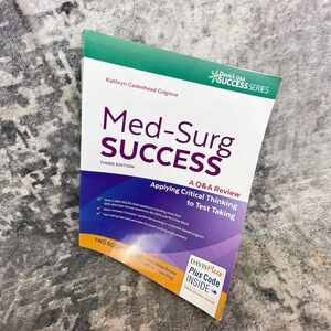 Med-Surg Success Colgrove NCLEX-RN Q&A Stroke ALS Parkinson's Nursing Prep Book